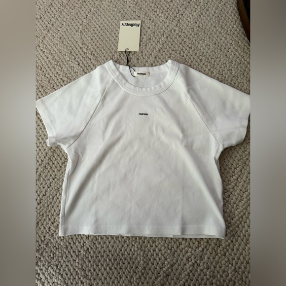 madhappy classics ribbed baby tee size XL - Picture 2 of 5